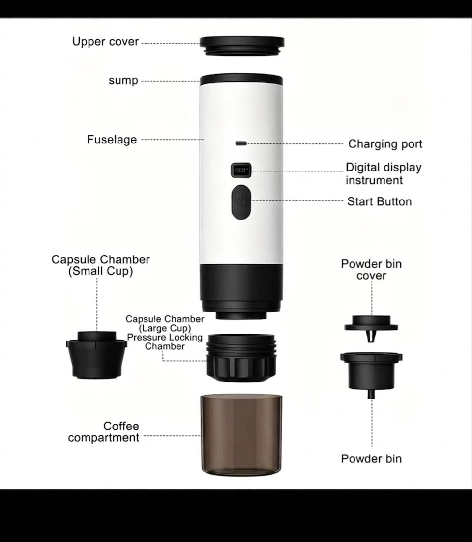 Portable Espresso Coffee Machine