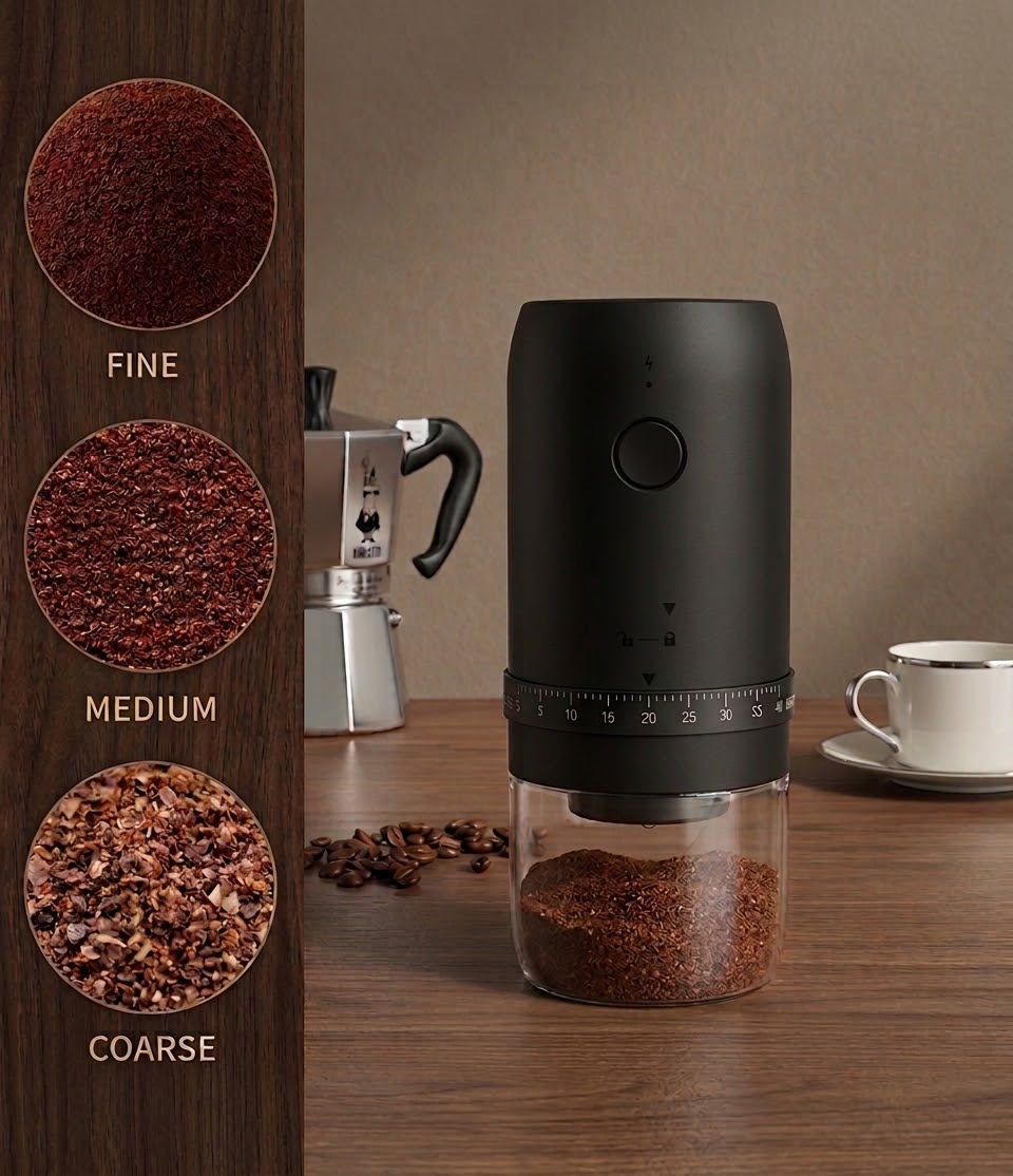 Electric Coffee Bean Grinder