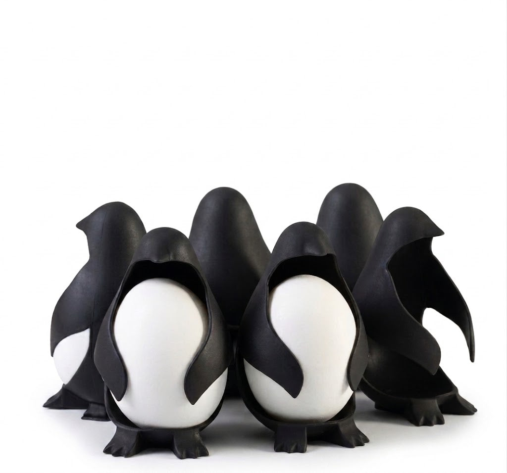 Penguin Egg Holder – Modern Décor Kitchen Accessory