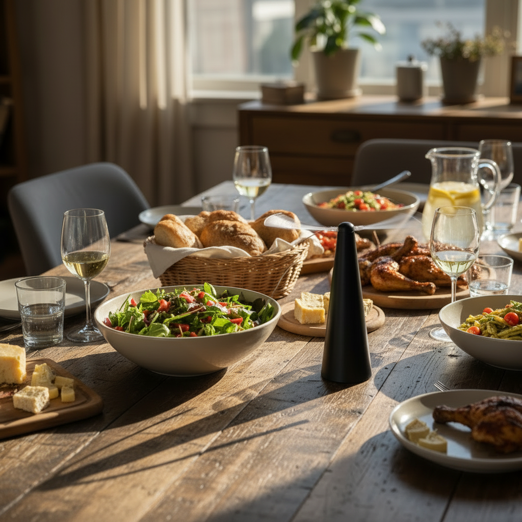 Aero Top Fly Fan - Dining Table Square
