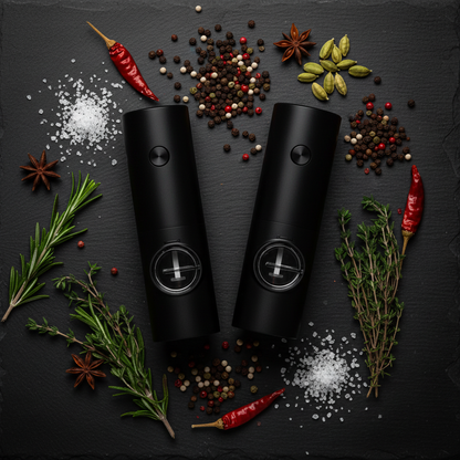 Flat Lay with Spices